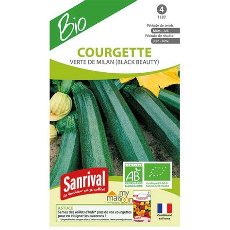 Sachet de graines de courgettes F1 vs. non-hybrides