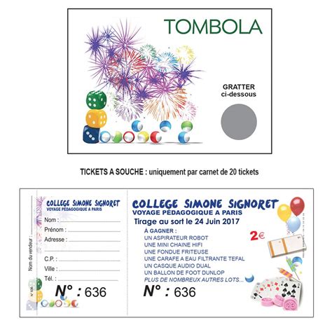 lots pour tombola