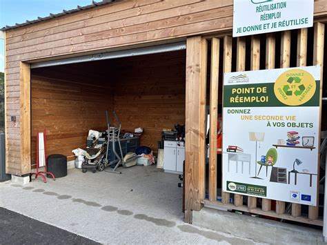 Image d'un espace de réemploi en déchèterie