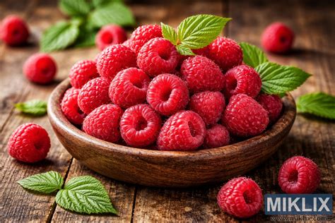 bol de framboises fraîches