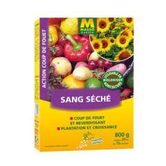 Comparaison entre la corne broyée et le sang desséché