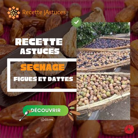 Infographie illustrant les étapes du séchage traditionnel des figues