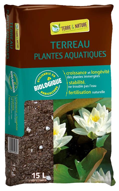 Schéma illustrant la composition idéale d'un substrat pour bassin avec ses différentes couches : terreau aquatique, sable et gravier protecteur