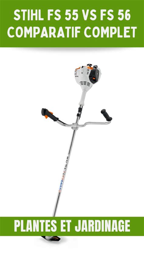 Tableau comparatif des débroussailleuses Stihl FS 55 et FS 70