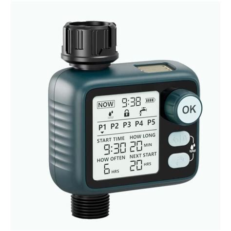 Programmateur d'arrosage automatique avec sonde de pluie