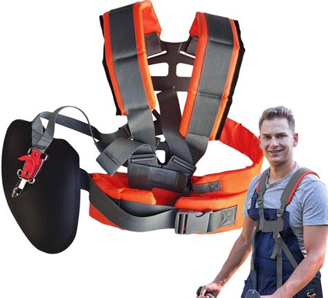 Harnais double ergonomique pour outil de jardinage