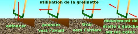 Schéma des étapes de bêchage automnal du sol