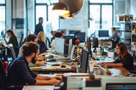 Personne arrivant dans un bureau