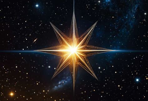 Des étoiles tombant du ciel dans une illustration