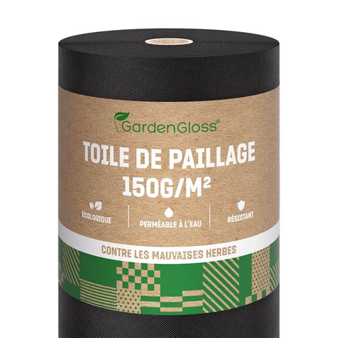 illustration comparative toile de paillage et géotextile