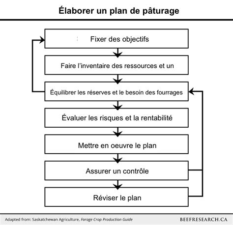 Schéma de l'utilisation optimale d'un plantoir