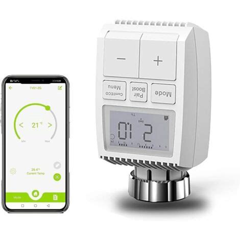 Tête thermostatique programmable avec écran