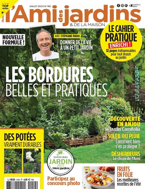 couverture du magazine L'Ami des Jardins et de la Maison