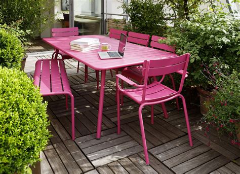 Mobilier de jardin Fermob coloré