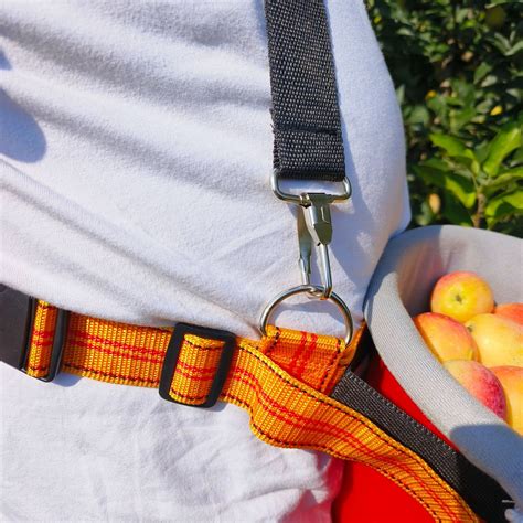 Image d'un panier de cueillette ergonomique et d'un panier kangourou