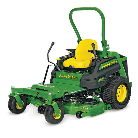 Vue d'ensemble de la gamme de tondeuses John Deere chez Rullier Espaces Verts