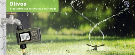 Programmateurs d'arrosage automatique avec options de connectivité