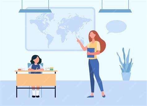 Professeur expliquant à un étudiant