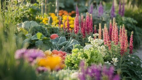 Différentes productions horticoles : légumes, fleurs, plantes ornementales