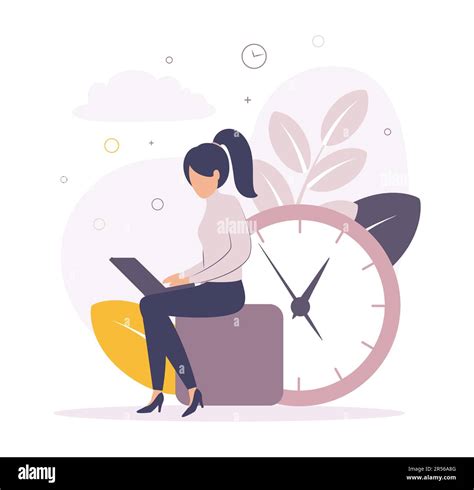 Illustration d'un étudiant gérant son temps libre pour son projet
