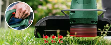 Coupe-bordures Bosch EasyGrassCut 18V-230 en action