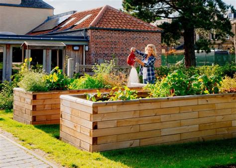 potager surélevé en bois