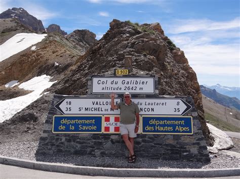 Cycliste sur le Col du Télégraphe