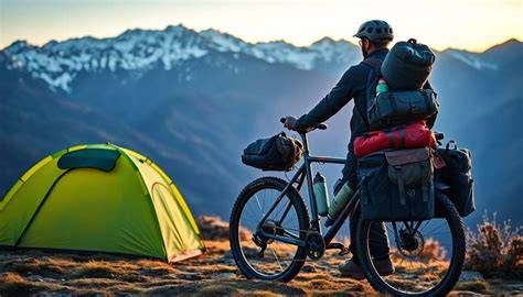 Équipement cycliste pour la haute montagne