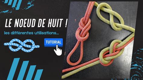 Schéma de réalisation du nœud en huit