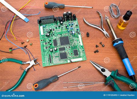 Illustration des outils nécessaires à la réparation