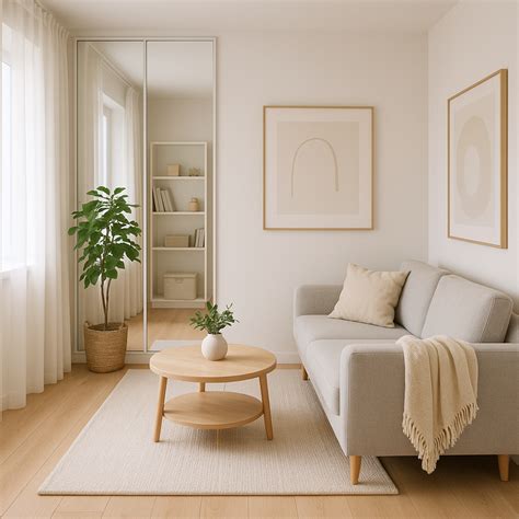 Treillage trompe-l'œil pour agrandir visuellement un espace