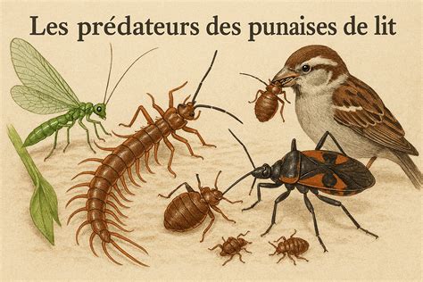 Illustration de différents prédateurs naturels des campagnols