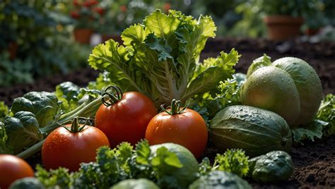 Assortiment de légumes faciles à cultiver au potager