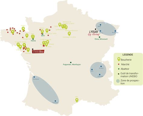 Carte des points de vente Bauer Ehl