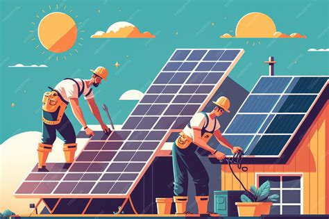 Illustration d'un magasin Carrefour Market avec des panneaux solaires sur le toit