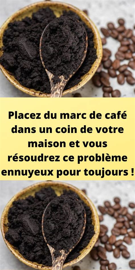 Coupelle de marc de café dans un placard