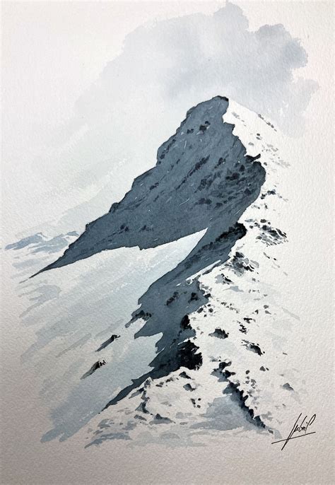 Aquarelle représentant une clairière dans la vallée de Cernay au XIXe siècle