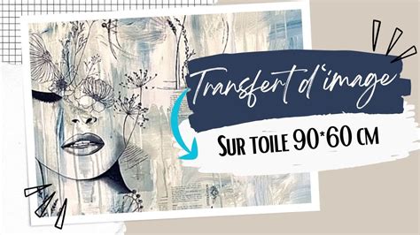 Transfert d'image sur toile avec bindex
