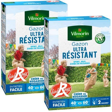 Image d'un colis de semences de gazon Label Rouge