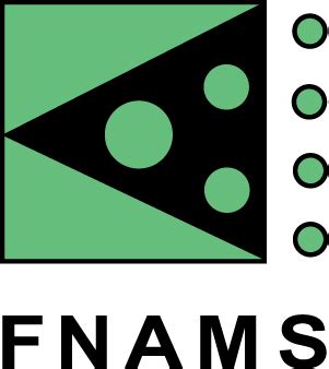 Logo de la FNAMS avec des motifs de semences et de champs