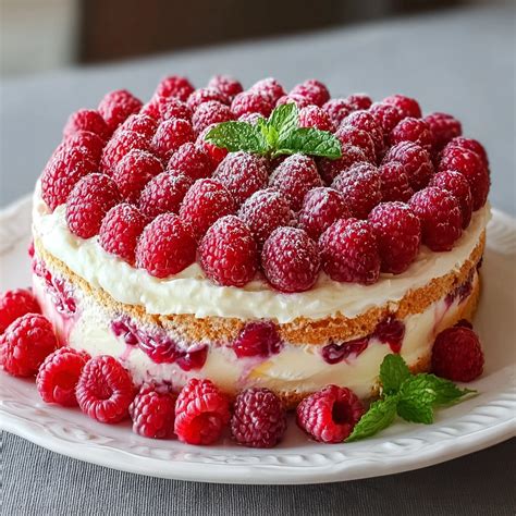 Variations de desserts à base de framboises