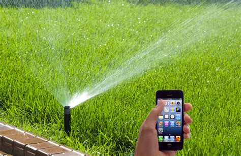 Système d'arrosage automatique connecté avec smartphone