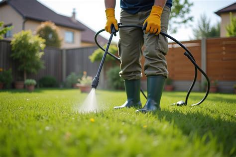 Infographie comparant différents types d'engrais pour pelouse (granulés vs liquide, anti-mousse vs fertilisant simple)