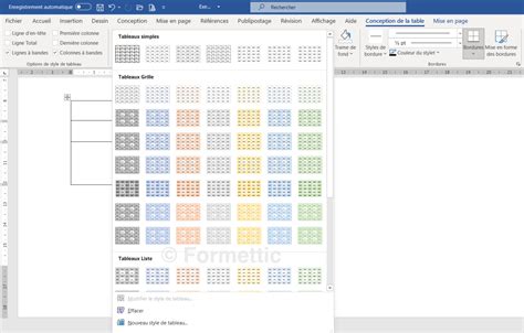Capture d'écran de l'onglet Bordures dans les propriétés des cellules d'OpenOffice Calc