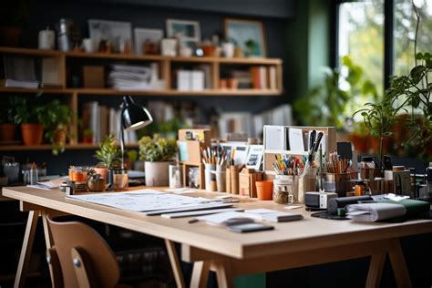 Photo d'un espace de travail bien organisé avec des outils de jardinage et de bricolage