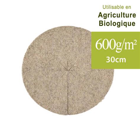 infographie comparant les diamètres de disques de paillage