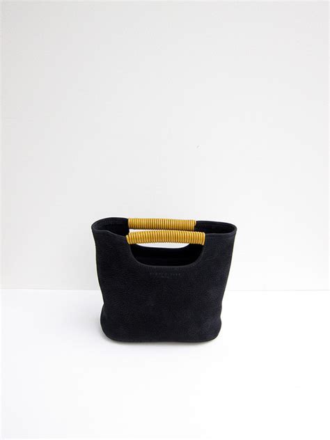 Simon Miller Mini Birch bag in oxblood nubuck leather
