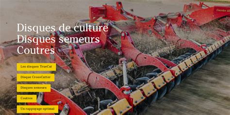 Vue détaillée des disques semeurs d'un Maxidrill