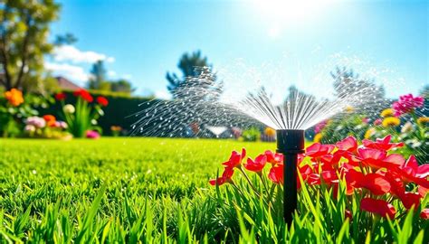 Économie d'eau grâce à l'arrosage automatique