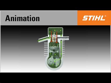 Schéma explicatif du moteur Stihl 4-mix